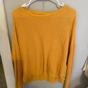 Hollister Yellow Sweater